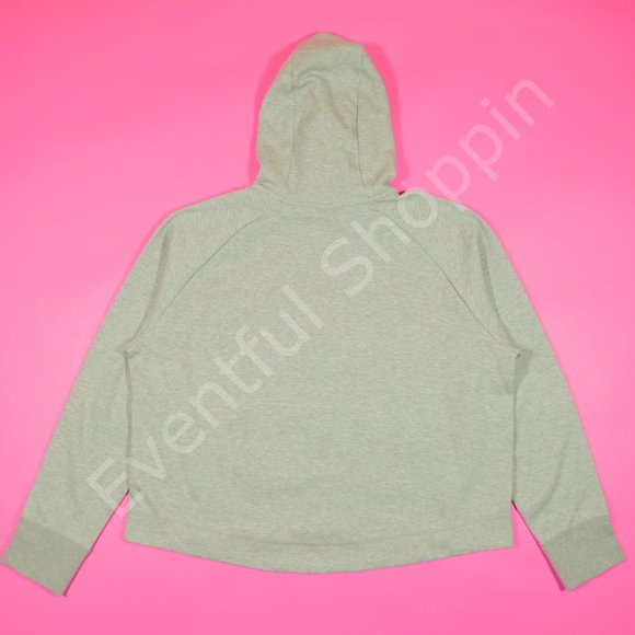 Nike Women's Sportswear Tech Fleece Windrunner Hoodie Jacket in Gray Size XL - Picture 3 of 9